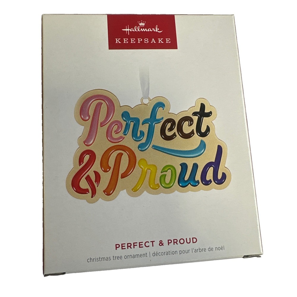 2024 Hallmark Keepsake Ornament "Perfect & Proud" New In Box
